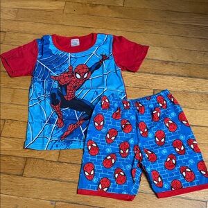 Spider-Man Pajama Set - Red and Blue